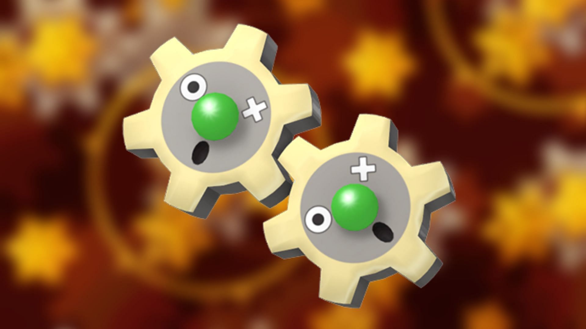 Shiny Klink possesses a golden coloration in Pokemon GO (Image via The Pokemon Company)