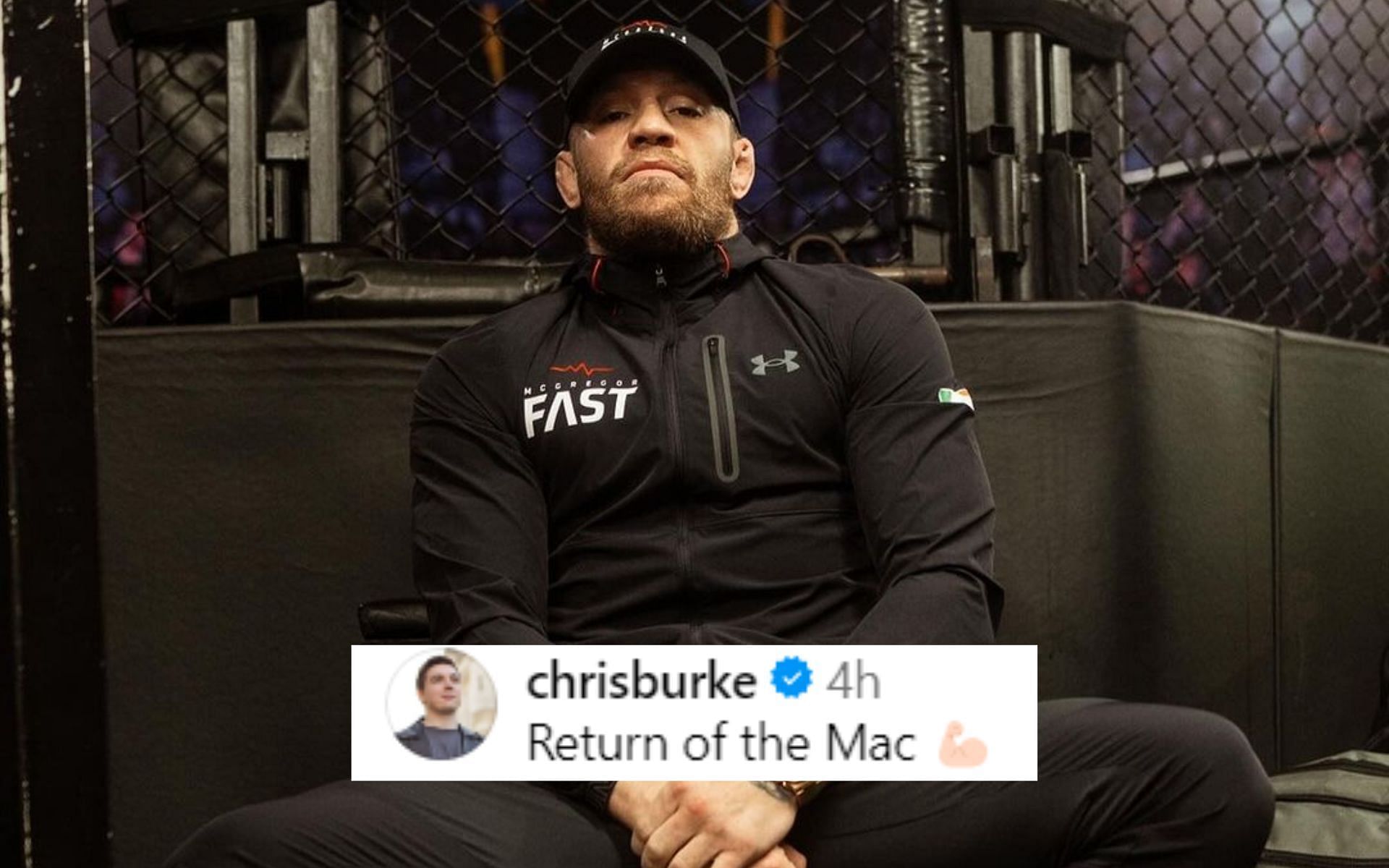 Fans react to Conor McGregor training [Image courtesy: @thenotoriousmma on Instagram]