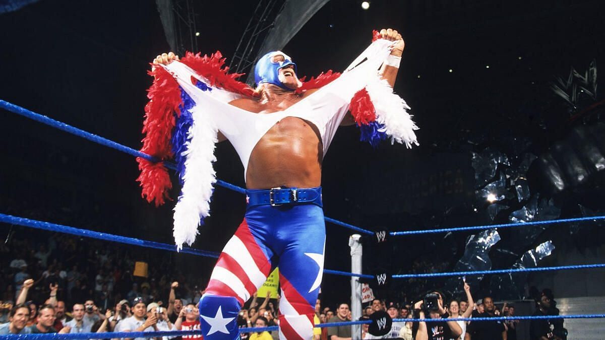 Hulk Hogan wrestled as Mr. America in 2003 [Image Credit: wwe.com]