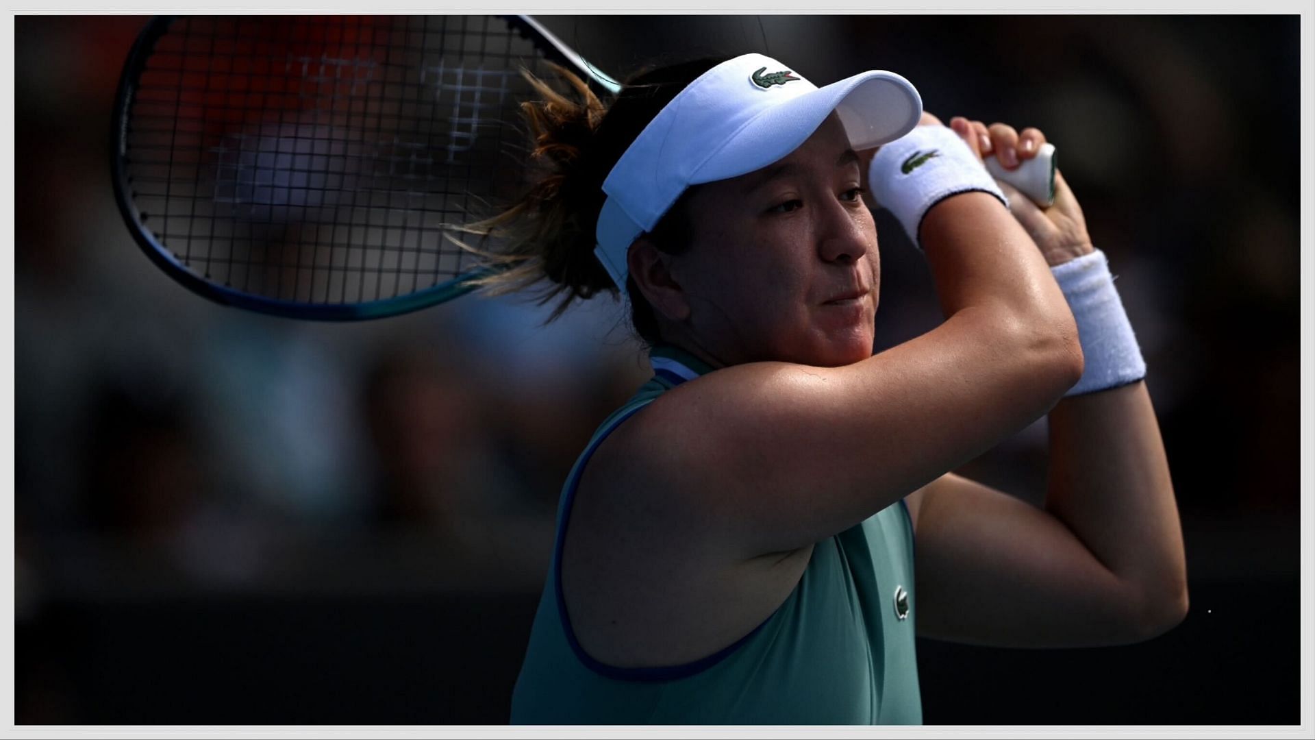 Lulu Sun is in the midst of a career breakthrough run at the 2024 Wimbledon. (Photo: Getty)