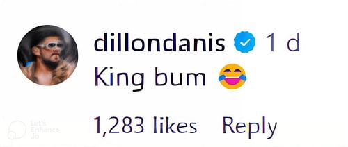 Dillon Danis mocking Bobby Green's recent name change. [Image courtesy: @espnmma on Instagram]