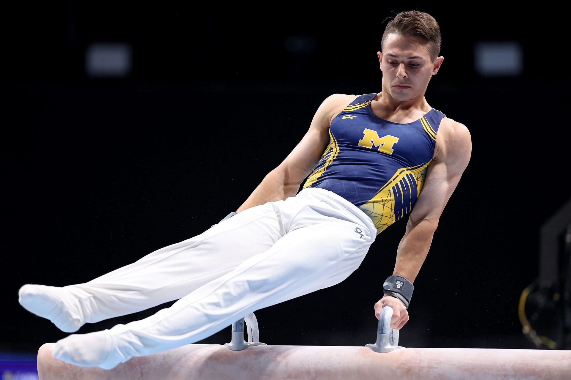 Paul Juda at the 2023 U.S. Gymnastics Championships [Getty]