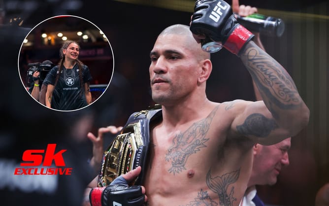 Exclusive: Diana Belbita says she'd love her future kids to idolize Alex Pereira: "That's a superstar"