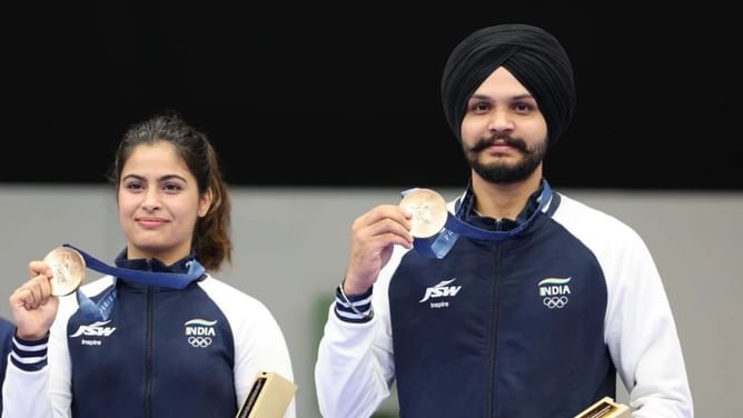 "That was the only thing that he had to overcome" - Sarabjot Singh's coach Abhishek Rana describes pressure as biggest obstacle ahead of bronze match