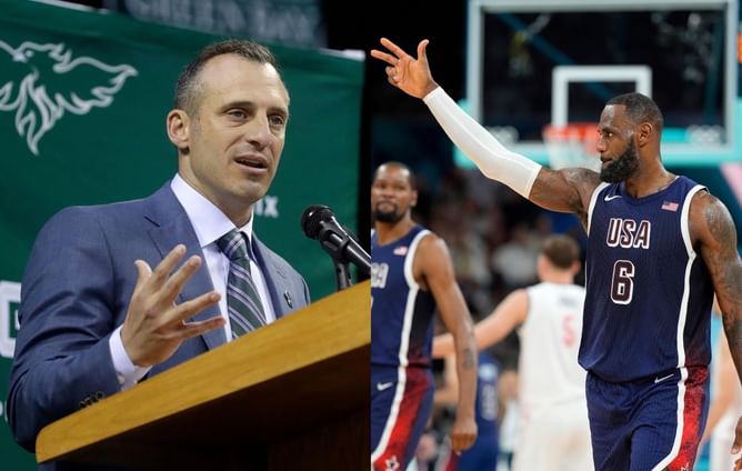 Green Bay HC Doug Gottlieb expresses discontentment with LeBron James' gameplay during matchup against Serbia