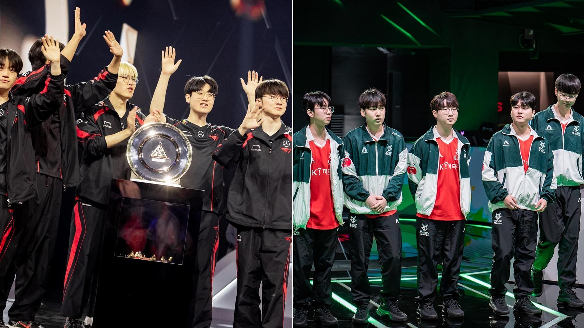 T1 vs BRION in League of Legends LCK Summer 2024 Group Stage schedule 