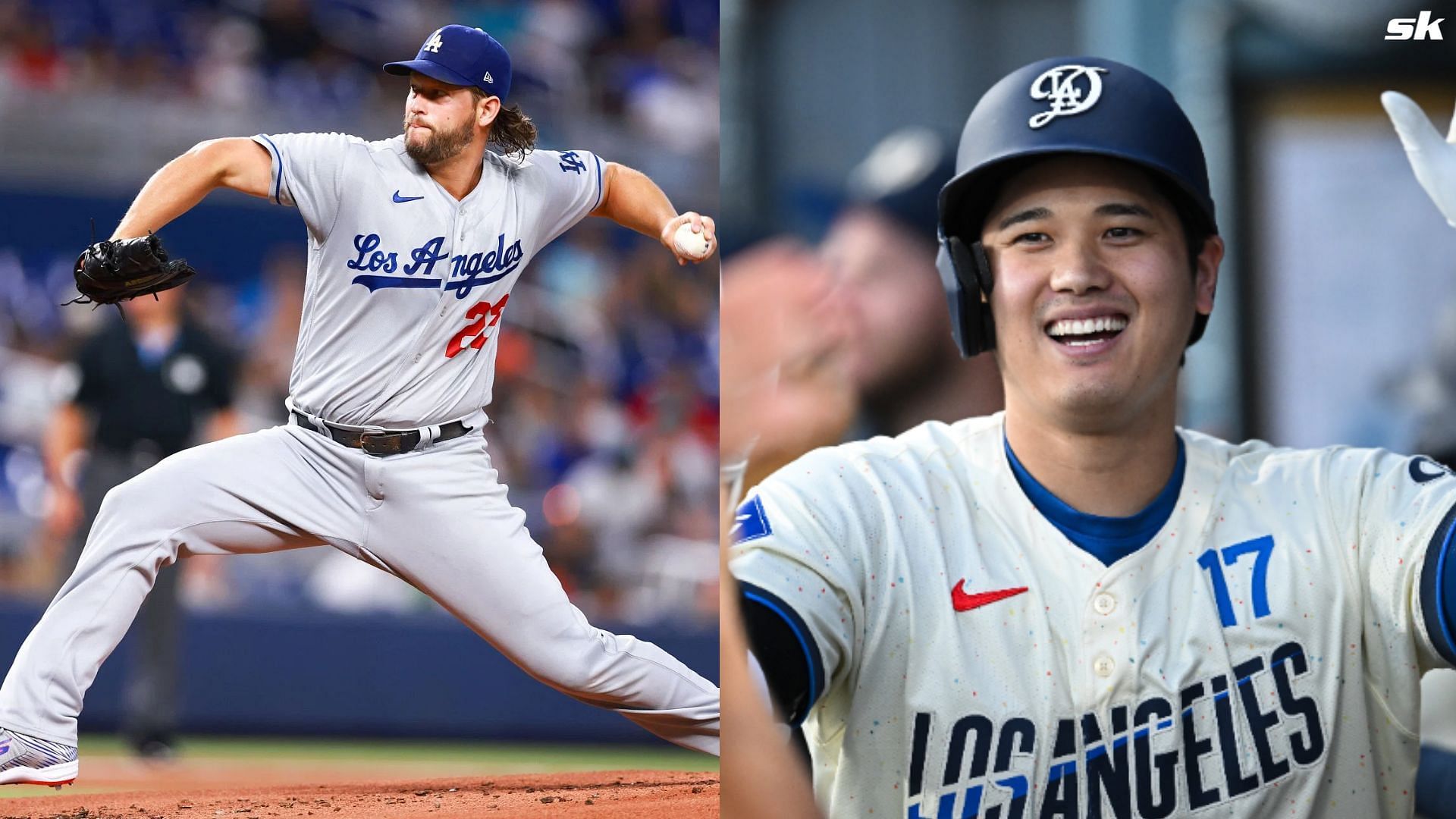 Clayton Kershaw and Shohei Ohtani