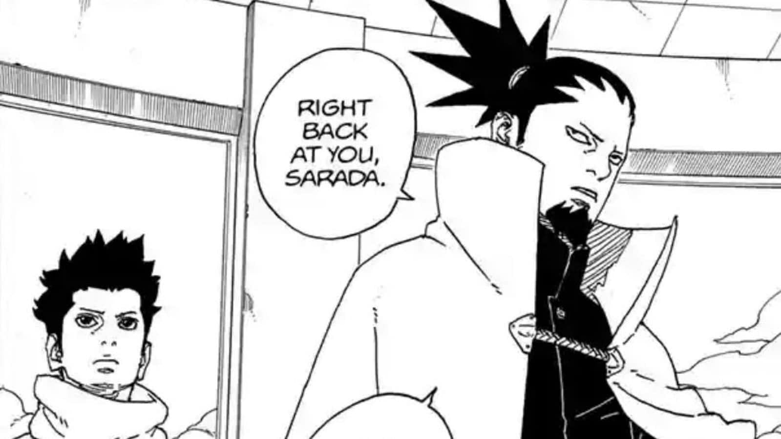 Shikamaru Nara as seen in the manga (Image via Shueisha)