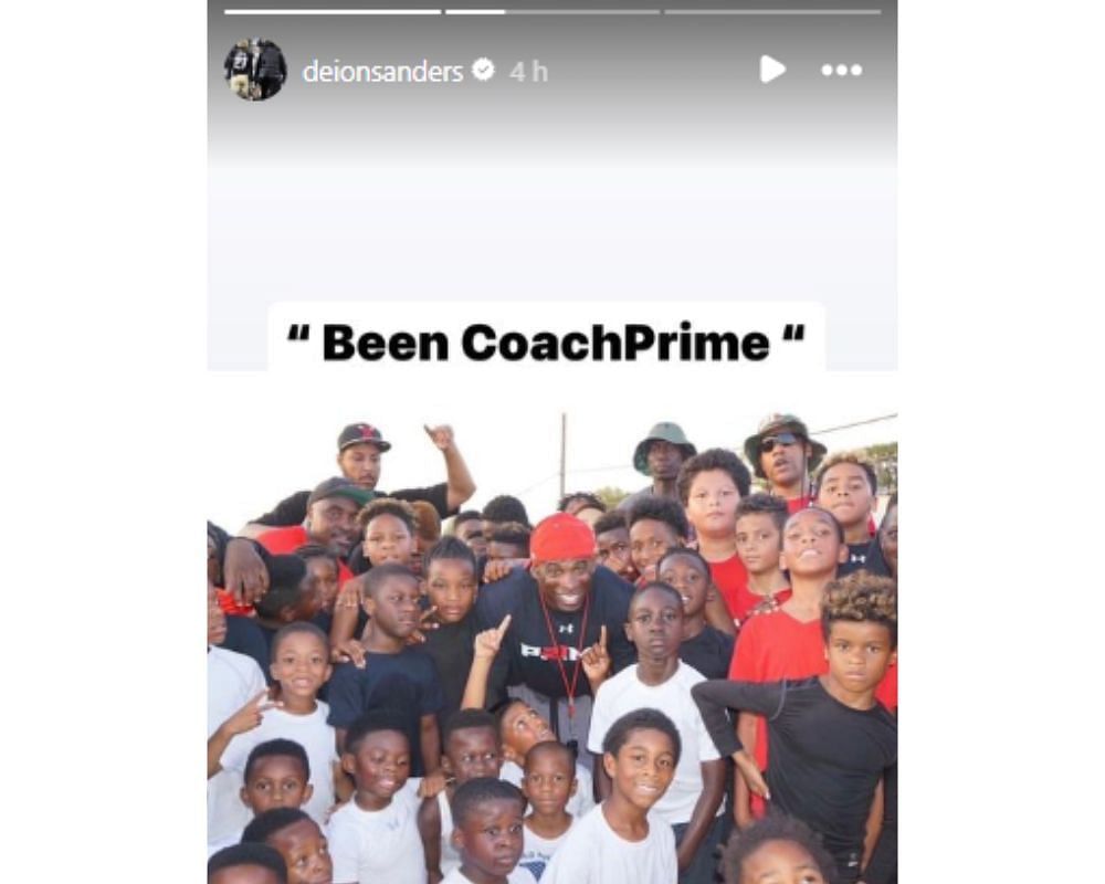 Screenshot via Instagram/@deionsanders