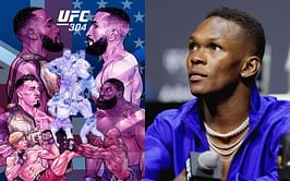 Israel Adesanya predicts knockouts galore on UFC 304 main card
