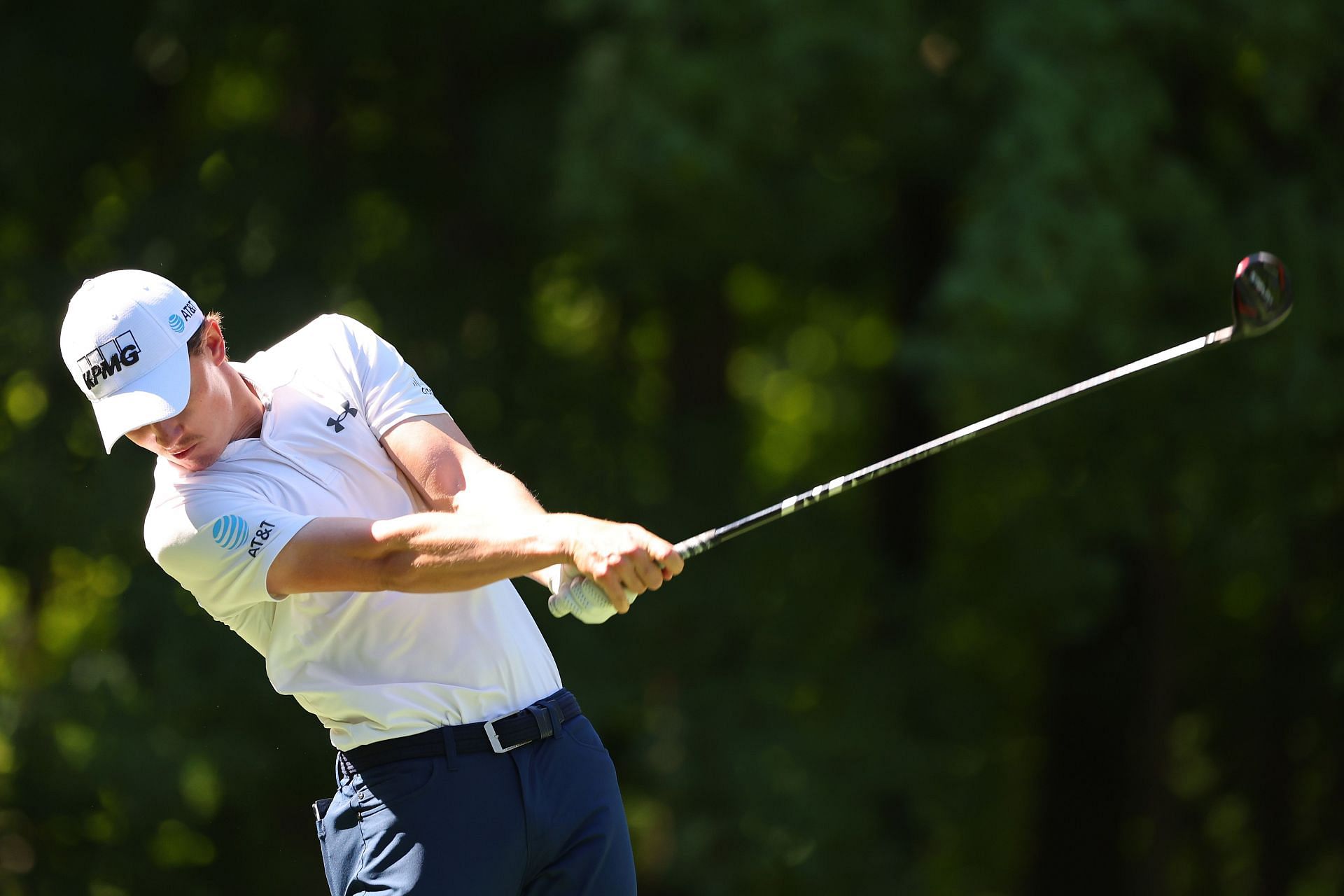 Maverick McNealy had a forgettable week at the TPC Deere Run