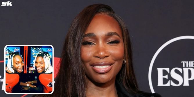 "You got a fast car" - Venus Williams turns nostalgic; shares old photo of herself and Serena Williams enjoying themselves in an arcade