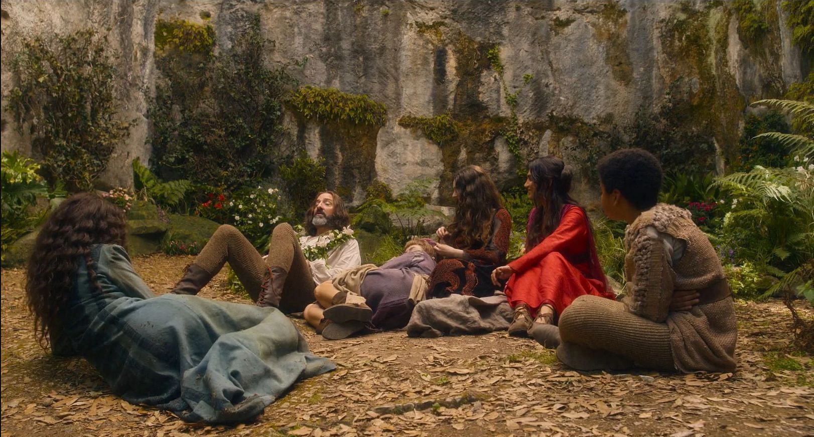 The final scene of The Decameron (Image via Netflix)