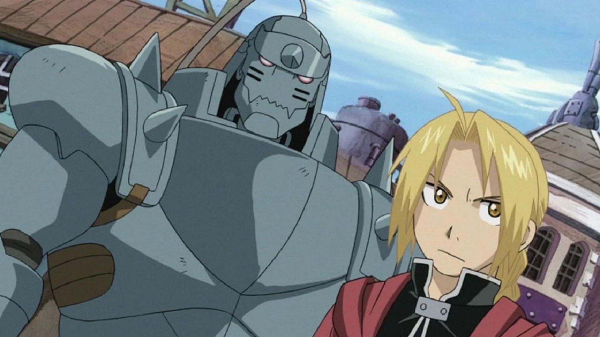 Edward and Alphonse as shown in Fullmetal Alchemist anime (Image via Bones)