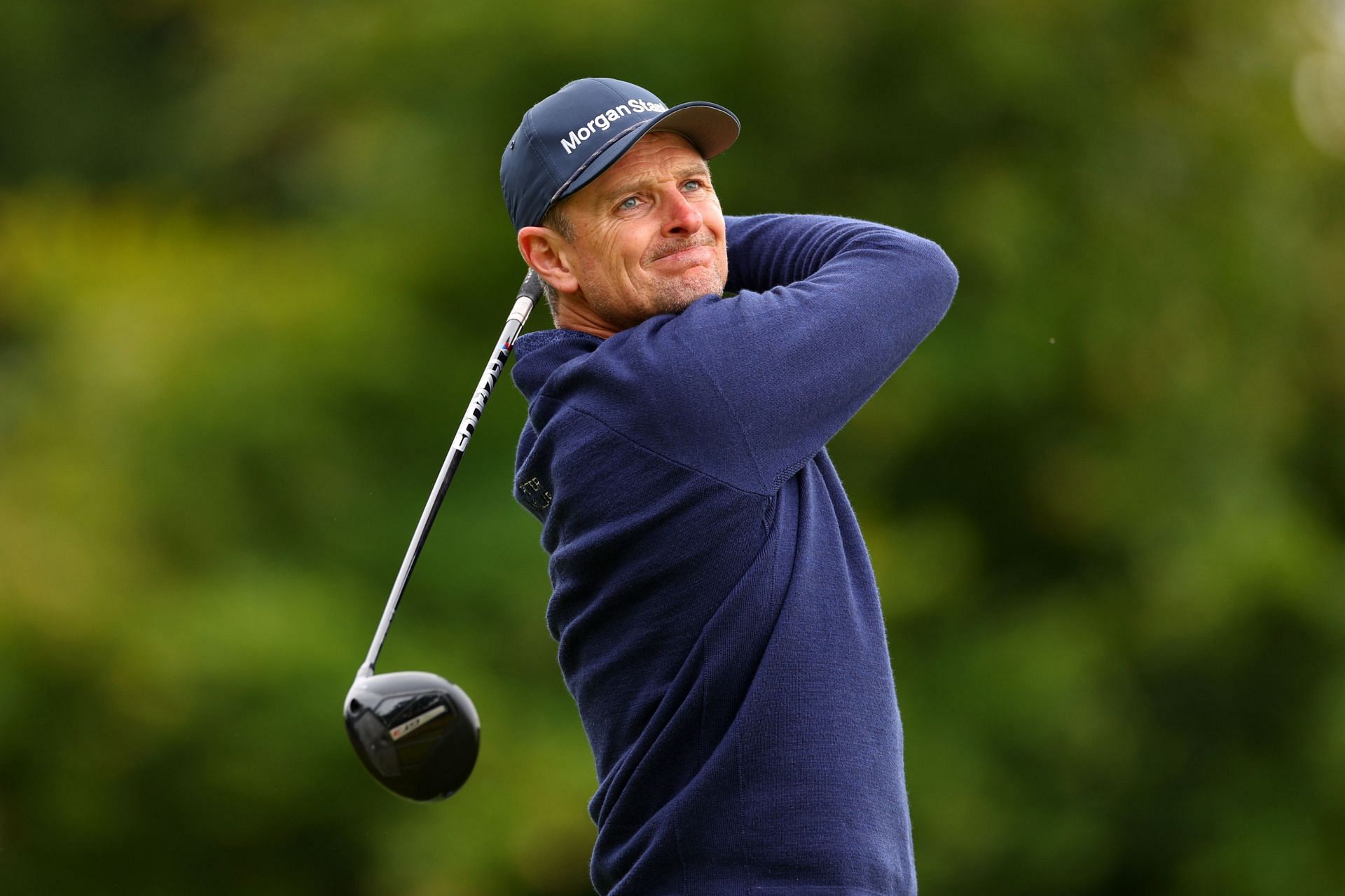 Justin Rose during the Genesis Scottish Open - Day One (Image via Getty)