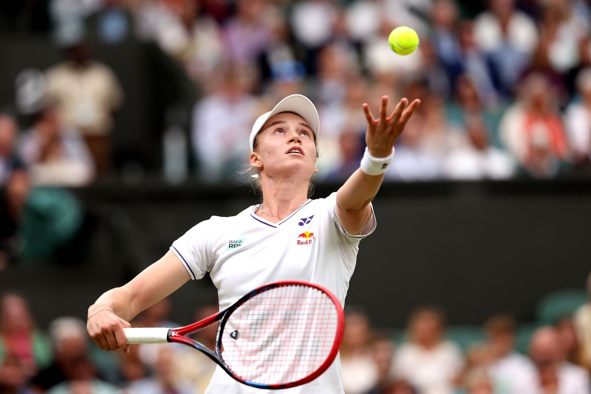 Elena Rybakina at Wimbledon 2024. (Photo: Getty)