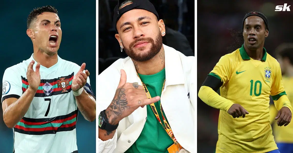 Neymar chooses Cristiano Ronaldo over Ronaldinho Gaucho (Image via Getty)