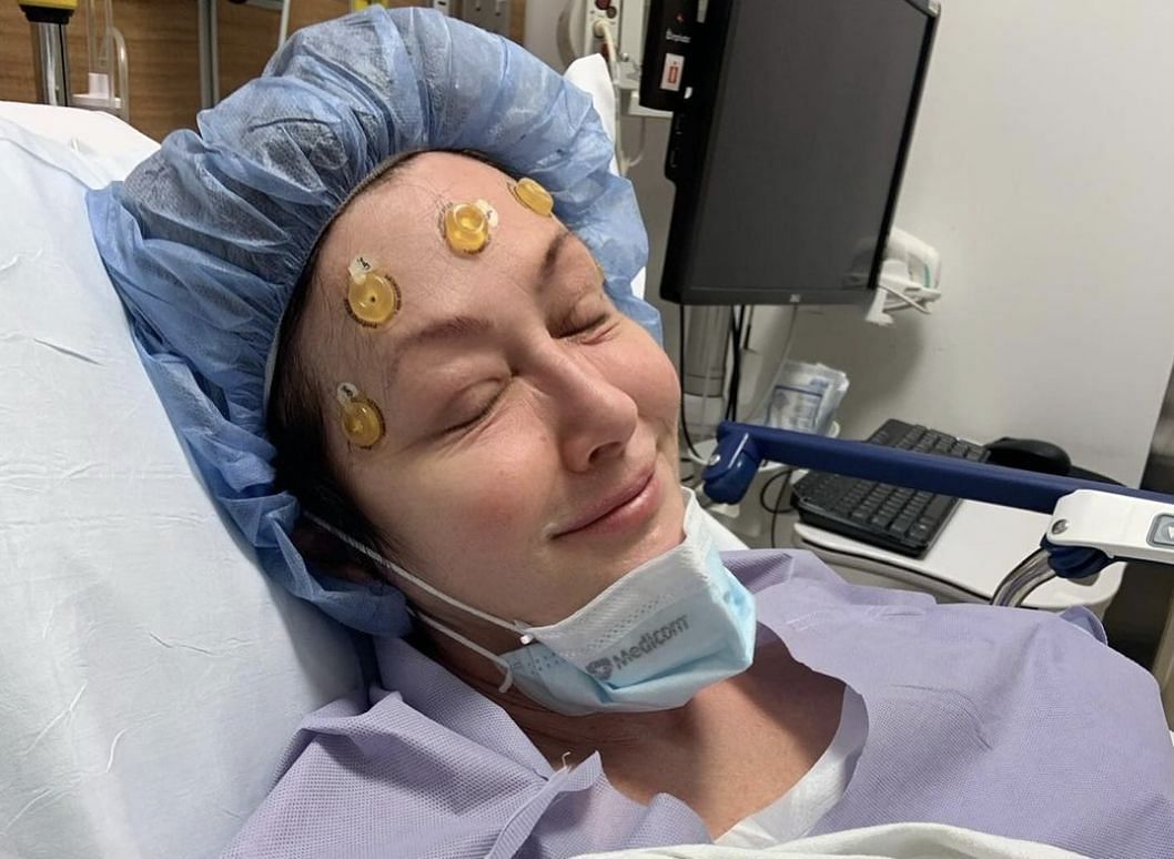 Shannen Doherty during her treatment (Image via Instagram/theshando)