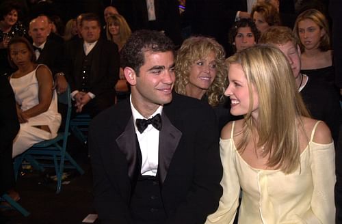 Pete Sampras with his wife Bridgette Wilson (Source: Getty)