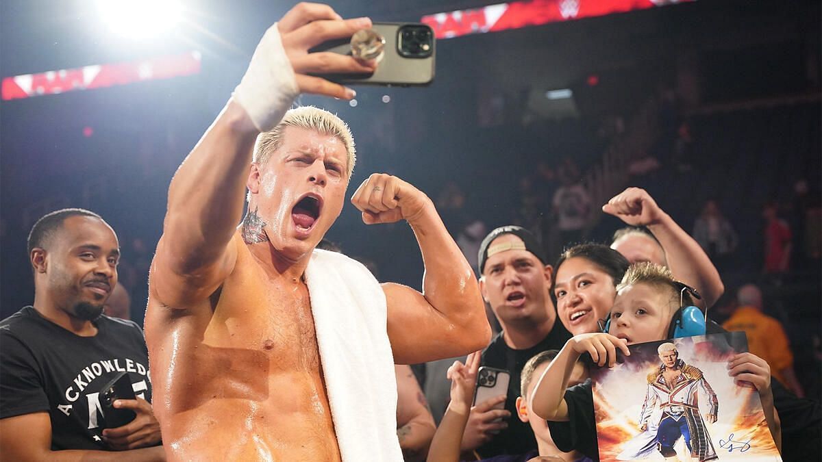 Cody Rhodes on RAW (Photo Courtesy: WWE.com)