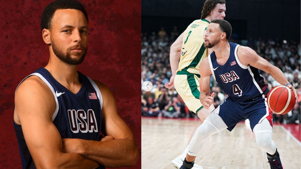 Steph Curry will play for Team USA on Wednesday against Serbia. [photo: USAB IG]