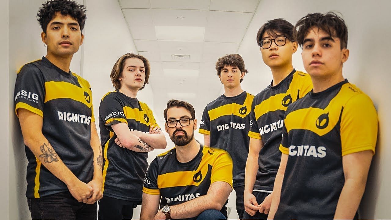 Dignitas complete Fortnite roster (Image via Dignitas Fortnite)