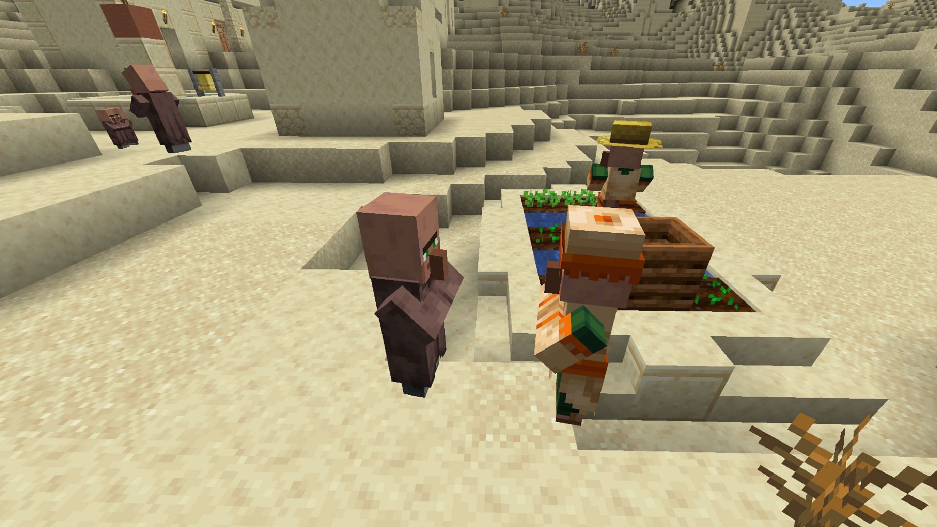 The recently unveiled Minecraft villager trade rebalance hasn&#039;t gone over well (Image via Mojang)