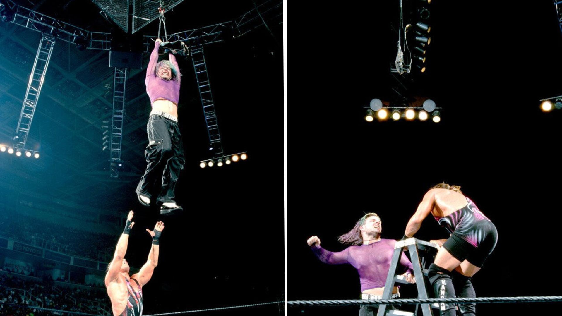 RVD defeated Jeff Hardy at WWE SummerSlam 2001 to become the Hardcore Champion [Image credit: wwe.com]