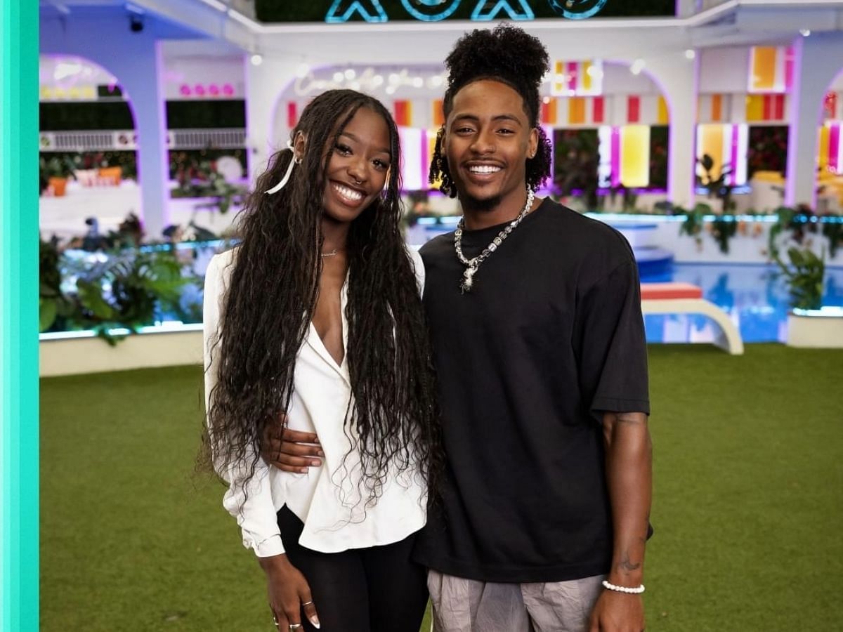 Serena and Kordell (Image via Instagram/@loveislandusa)