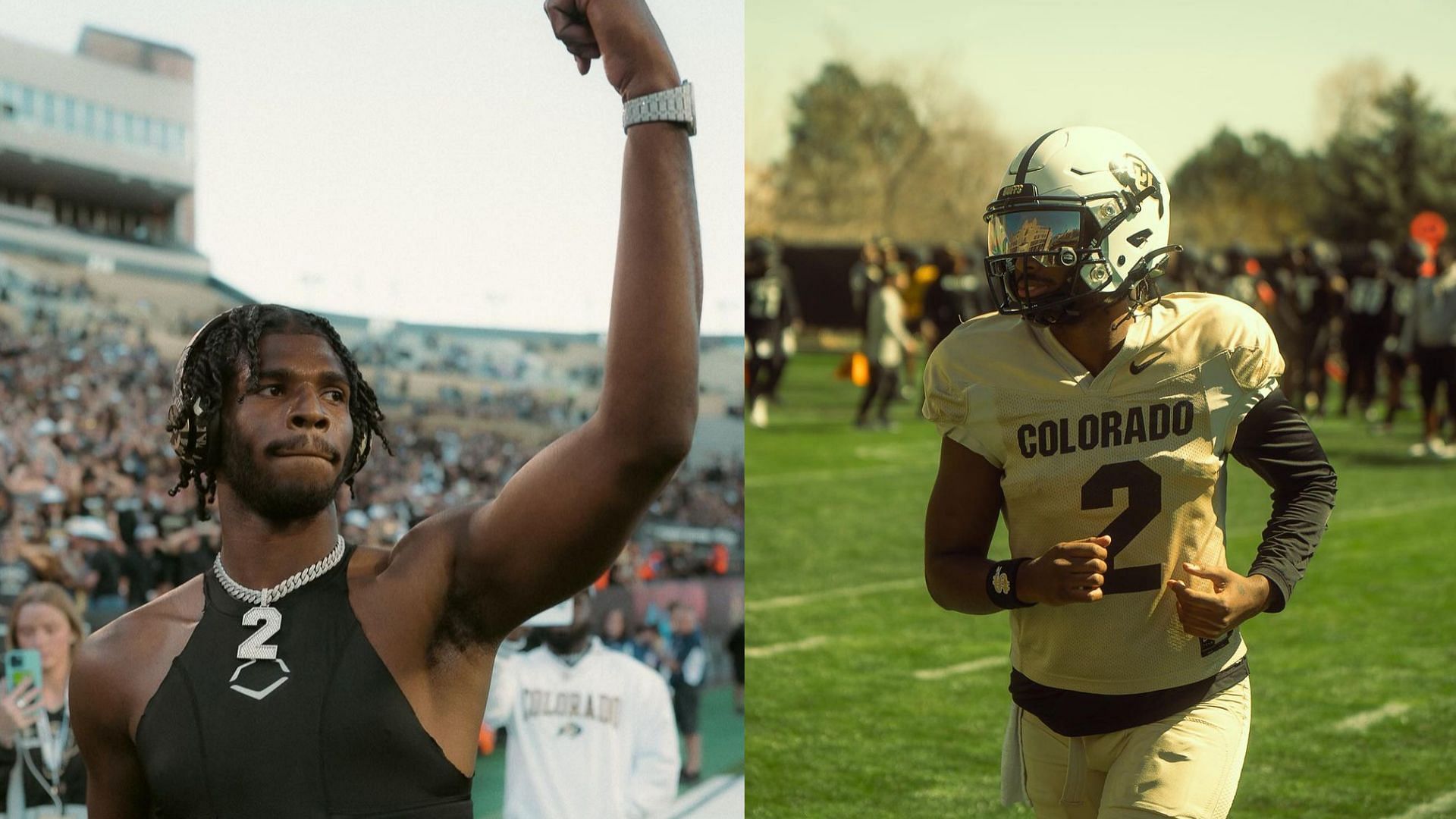 Colorado quarterback Shedeur Sanders 