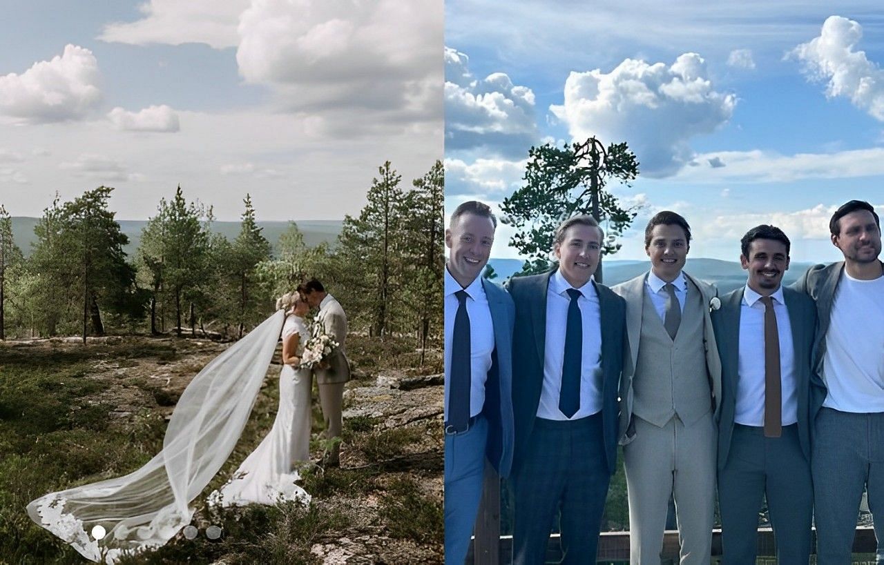 In Photos: Sebastian Aho shares glimpses from his grand wedding ...