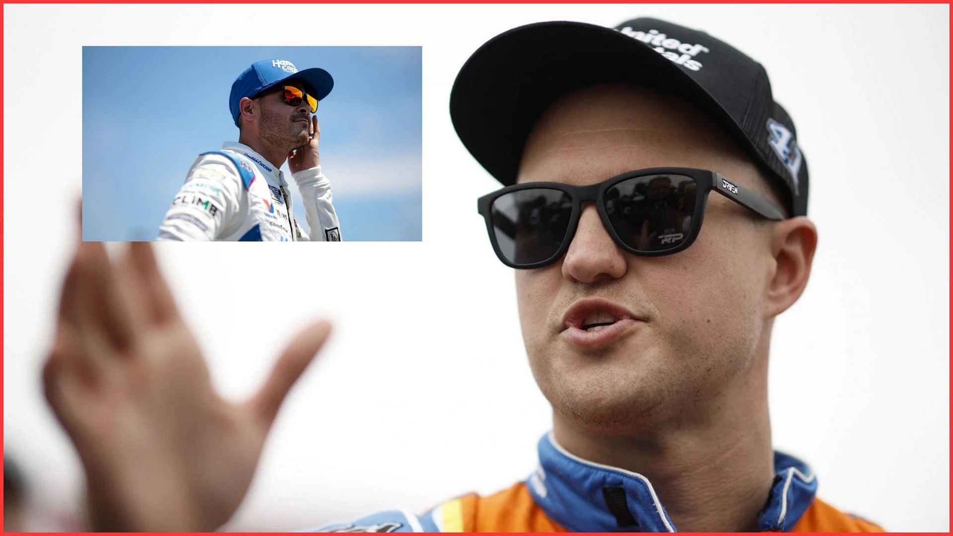 Kyle Larson, Ryan Preece