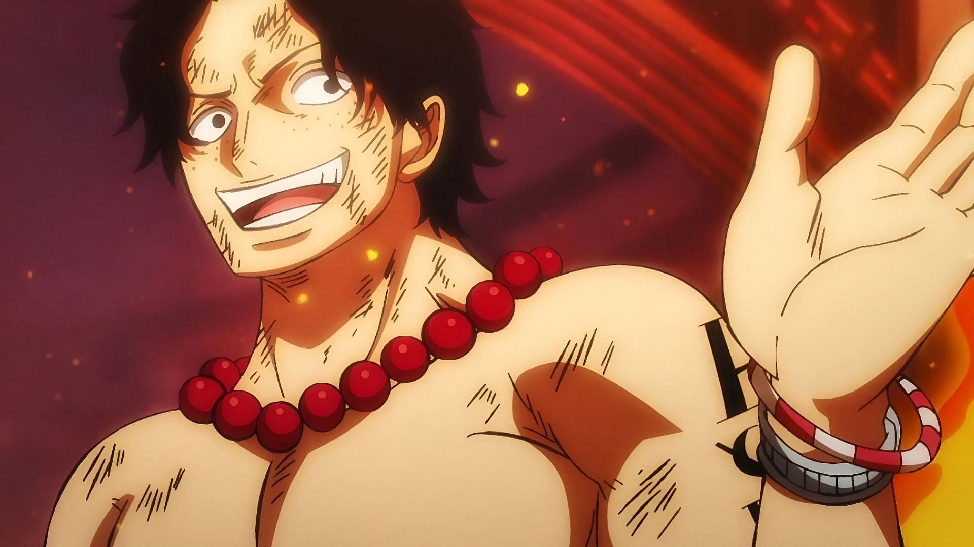 Portgas D. Ace as seen in the anime (Image via Toei Animation)