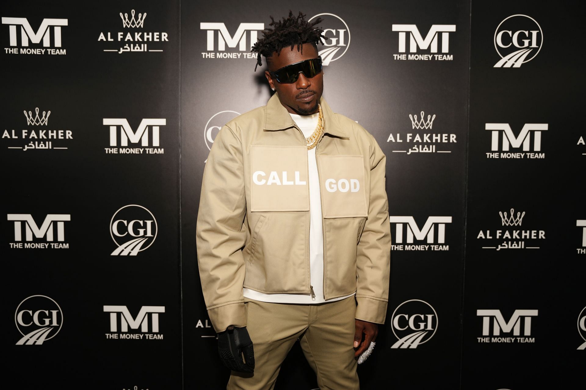 Antonio Brown at Floyd Mayweather&#039;s Birthday Bash