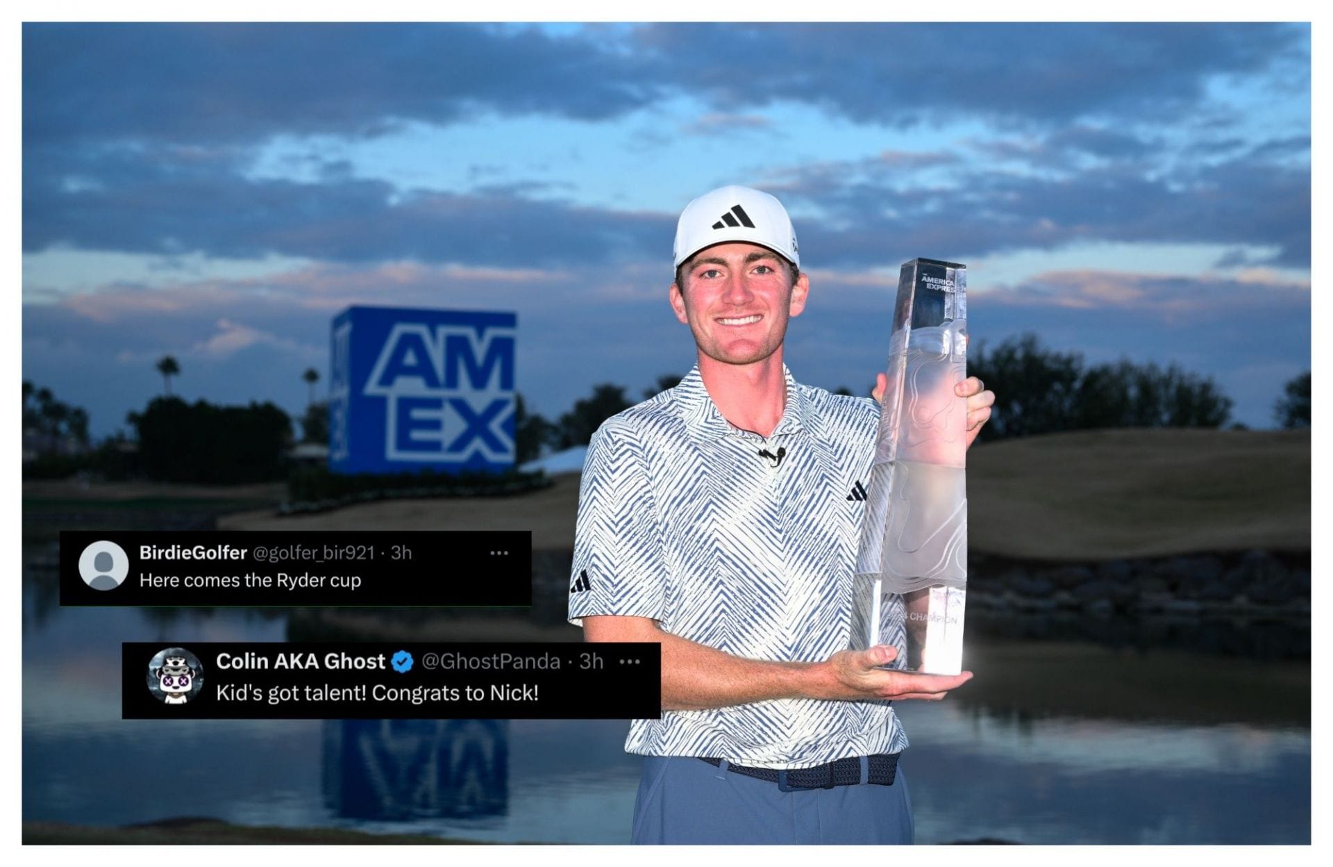 “Kid's got talent!”; “Here comes the Ryder cup” – Fans react to 20-yo ...