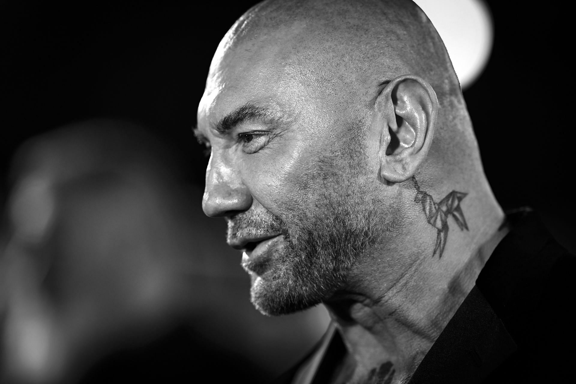 Dave Bautista as J.J.(Photo by Gareth Cattermole/Getty Images for BFI)