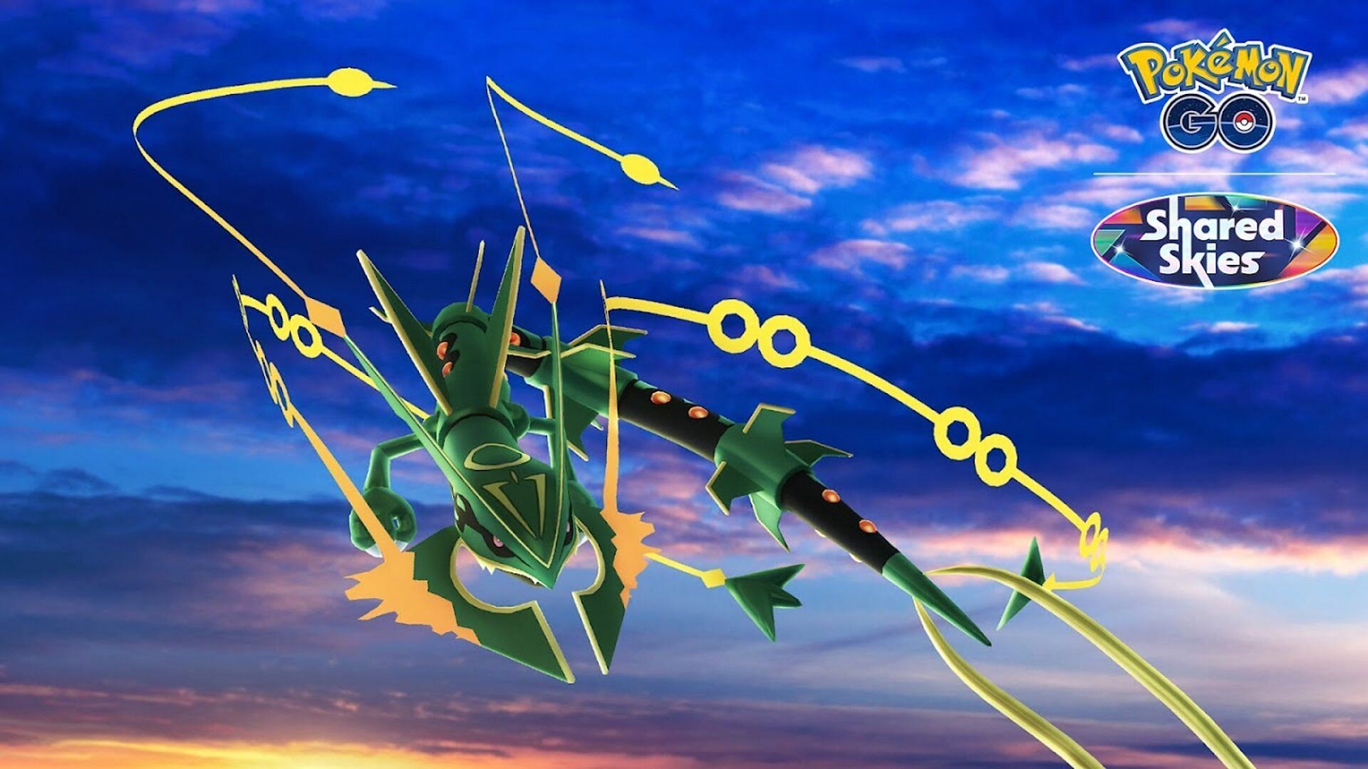 Mega Rayquaza in Pokemon GO (Image via TPC)