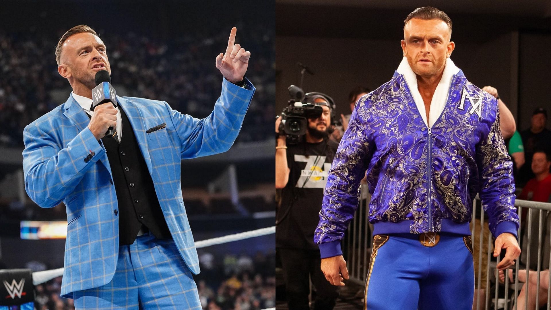 Nick Aldis is the current General Manager of SmackDown! [Image credits: WWE.com and Nick Aldis