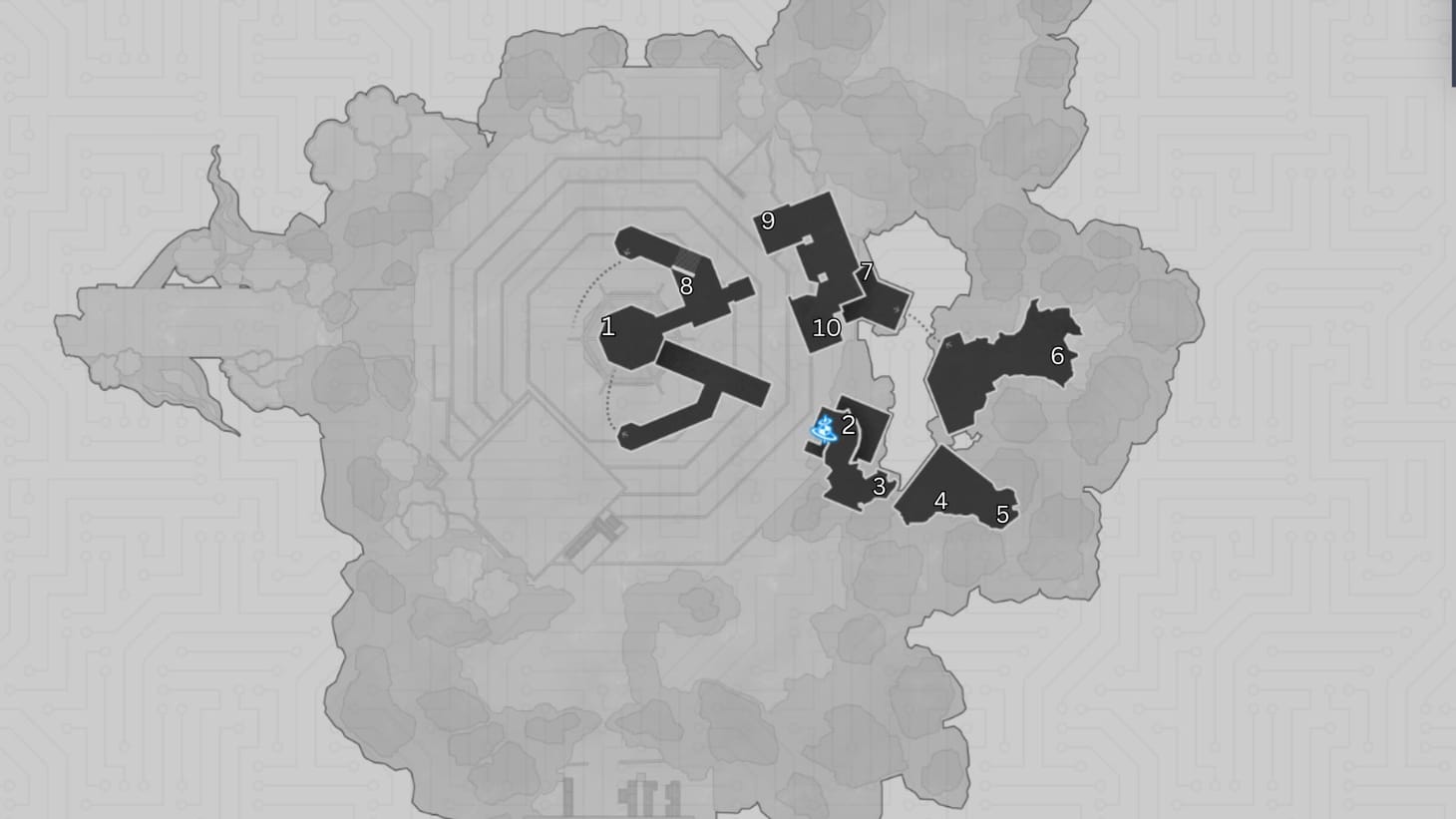 Honkai Star Rail The Shackling Prison treasure chest locations