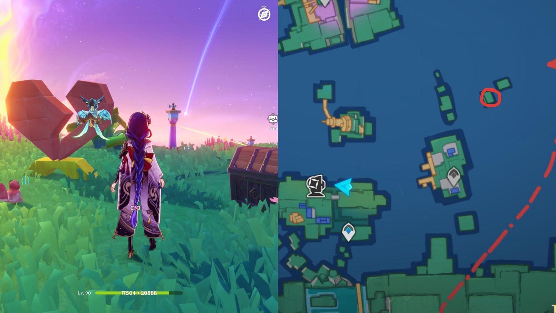 Puzzle #10 in Broken Sea (Image via HoYoverse)