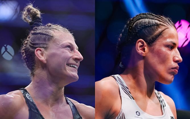 Kayla Harrison clears up Juliana Pena's PED accusations: "I don't f*cking cheat"