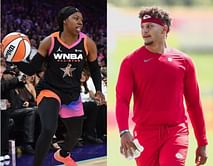 Patrick Mahomes in awe of Arike Ogunbowale's record-breaking scoring night in the WNBA All-Star Game: "Hooping"