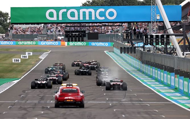 114x F1 race winners unveil special 'Union Jack' tribute livery for the British GP