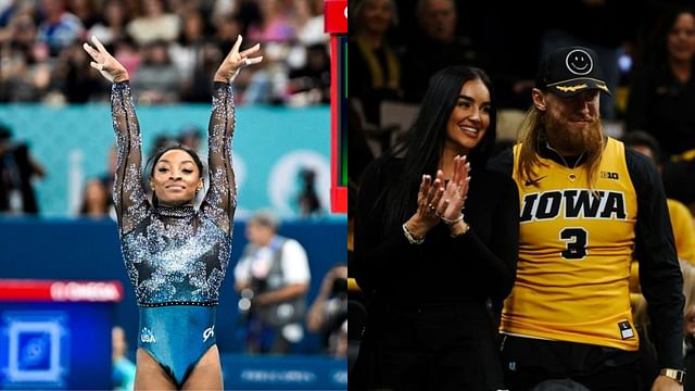 Simone Biles' Paris Olympics debut leaves 49ers star George Kittle's wife  Claire impressed