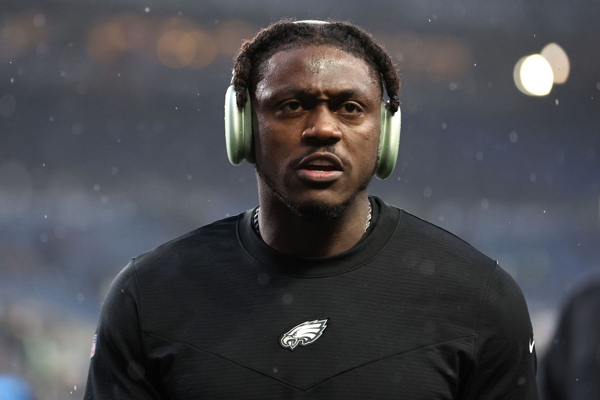 AJ Brown at Philadelphia Eagles v Seattle Seahawks