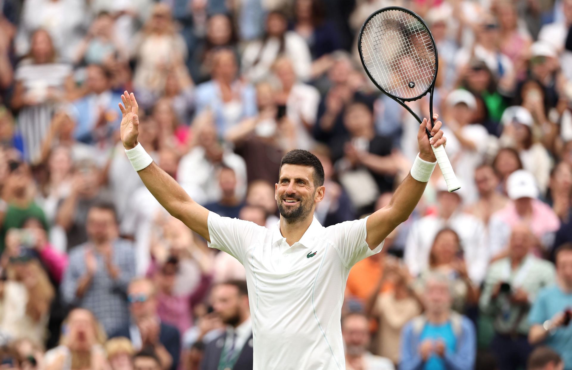 The Serb at Wimbledon 2024 (Source: Getty)