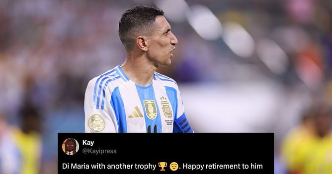 “Top 5 player in Argentina's history” - Fans pay tribute to Angel Di Maria’s legendary international career as he officially retires