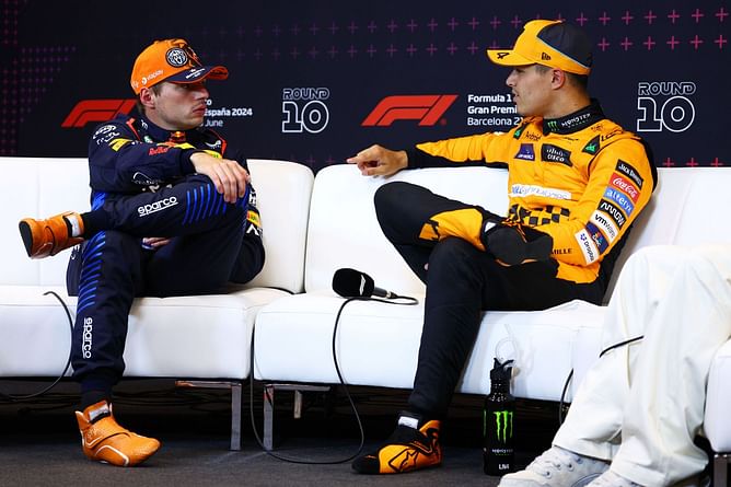 "You don't have to shout everything on camera right away": Max Verstappen on calm demeanor after Lando Norris clash in Austria