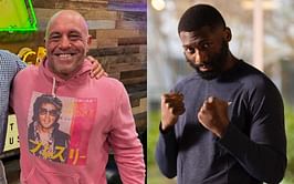 Joe Rogan says he was blown away by Cedric Doumbe's rigorous workout and cardio: "I was like damn!"