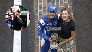 "Haven't had a drop to drink in almost 6 months" - Kyle Larson's birthday tribute prompts wife Katelyn's playful sobriety comment